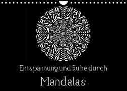 Entspannung und Ruhe durch Mandalas (Wandkalender 2023 DIN A4 quer)