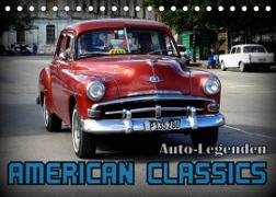 Auto-Legenden: American Classics (Tischkalender 2023 DIN A5 quer)