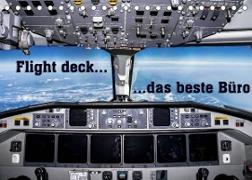 Flight deck - das beste Büro (Tischkalender 2023 DIN A5 quer)