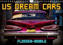 US DREAM CARS - Flossen-Mobile (Wandkalender 2023 DIN A4 quer)