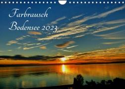 Farbrausch Bodensee (Wandkalender 2023 DIN A4 quer)