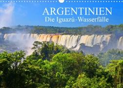 Argentinien. Die Iguazú-Wasserfälle (Wandkalender 2023 DIN A3 quer)