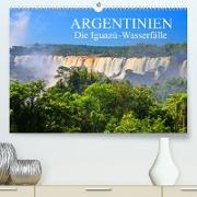 Argentinien. Die Iguazú-Wasserfälle (Premium, hochwertiger DIN A2 Wandkalender 2023, Kunstdruck in Hochglanz)