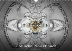 Göttliche Projektionen - Kirchenpanoramen (Wandkalender 2023 DIN A3 quer)