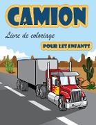 Livre de coloriage de camions