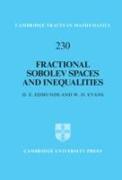 Fractional Sobolev Spaces and Inequalities