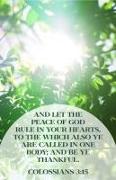 Let the Peace Bulletin (Pkg 100) General Worship