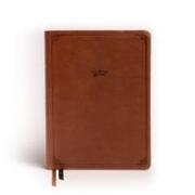 NASB Tony Evans Study Bible, Brown Leathertouch, Indexed: Advancing God's Kingdom Agenda