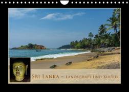 Sri Lanka - Landschaft und Kultur (Wandkalender 2023 DIN A4 quer)