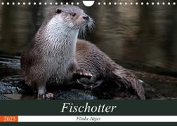 Fischotter, flinke Jäger (Wandkalender 2023 DIN A4 quer)