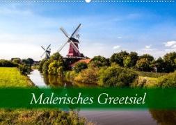 Malerisches Greetsiel (Wandkalender 2023 DIN A2 quer)