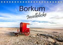 Borkum - Inselblicke (Tischkalender 2023 DIN A5 quer)