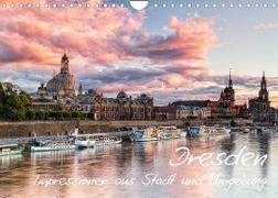 Dresden: Impressionen aus Stadt und Umgebung (Wandkalender 2023 DIN A4 quer)