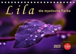 Lila - die mystische Farbe (Tischkalender 2023 DIN A5 quer)
