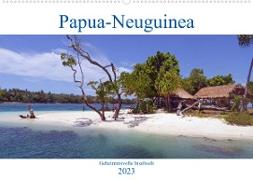 Papua-Neuguinea Geheimnisvolle Inselwelt (Wandkalender 2023 DIN A2 quer)