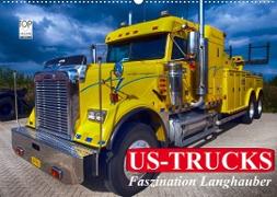 US-Trucks. Faszination Langhauber (Wandkalender 2023 DIN A2 quer)