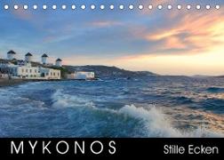 Mykonos - Stille Ecken (Tischkalender 2023 DIN A5 quer)