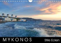 Mykonos - Stille Ecken (Wandkalender 2023 DIN A4 quer)
