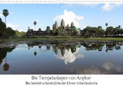 Die Tempelanlagen von Angkor (Wandkalender 2023 DIN A3 quer)