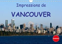 Impressions de Vancouver (Calendrier mural 2023 DIN A4 horizontal)