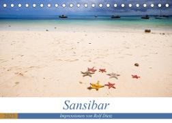 Sansibar - Impressionen von Rolf Dietz (Tischkalender 2023 DIN A5 quer)