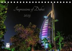 Impressions of Dubai 2023 (Tischkalender 2023 DIN A5 quer)