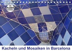 Kacheln und Mosaiken in Barcelona (Tischkalender 2023 DIN A5 quer)