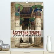 Ägyptens Tempel (Premium, hochwertiger DIN A2 Wandkalender 2023, Kunstdruck in Hochglanz)