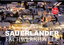 Sauerländer Fachwerkidylle (Wandkalender 2023 DIN A2 quer)