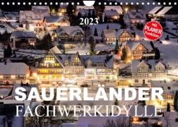 Sauerländer Fachwerkidylle (Wandkalender 2023 DIN A4 quer)