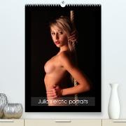 Julia's erotic portraits (Premium, hochwertiger DIN A2 Wandkalender 2023, Kunstdruck in Hochglanz)