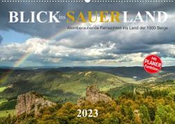 Blick ins Sauerland (Wandkalender 2023 DIN A2 quer)