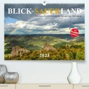 Blick ins Sauerland (Premium, hochwertiger DIN A2 Wandkalender 2023, Kunstdruck in Hochglanz)