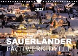 Sauerländer Fachwerkidylle (Wandkalender 2023 DIN A4 quer)