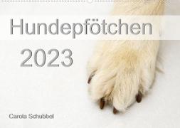 Hundepfötchen (Wandkalender 2023 DIN A2 quer)