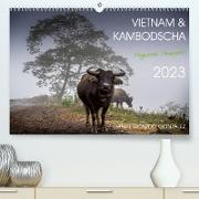 Vietnam und Kambodscha - Magische Momente. (Premium, hochwertiger DIN A2 Wandkalender 2023, Kunstdruck in Hochglanz)