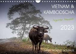 Vietnam und Kambodscha - Magische Momente. (Wandkalender 2023 DIN A4 quer)