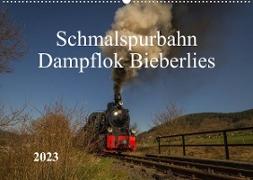 Schmalspurbahn Dampflok Bieberlies (Wandkalender 2023 DIN A2 quer)