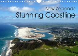 New Zealand's Stunning Coastline (Wall Calendar 2023 DIN A4 Landscape)