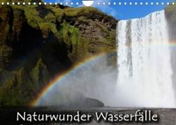 Naturwunder Wasserfälle (Wandkalender 2023 DIN A4 quer)