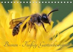 Bienen - Fleißige Gartenbewohner (Tischkalender 2023 DIN A5 quer)