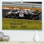 Motorsport Action 2023 (Premium, hochwertiger DIN A2 Wandkalender 2023, Kunstdruck in Hochglanz)