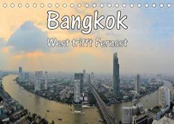 Bangkok: West trifft Fernost (Tischkalender 2023 DIN A5 quer)