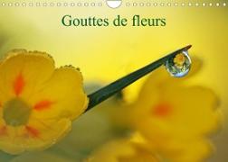 Gouttes de fleurs (Calendrier mural 2023 DIN A4 horizontal)