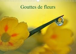 Gouttes de fleurs (Calendrier mural 2023 DIN A3 horizontal)