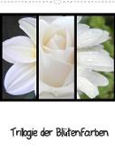 Trilogie der Blütenfarben (Wandkalender 2023 DIN A3 hoch)