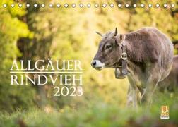 Allgäuer Rindvieh 2023 (Tischkalender 2023 DIN A5 quer)