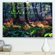 Spaziergang durch den Zauberwald (Premium, hochwertiger DIN A2 Wandkalender 2023, Kunstdruck in Hochglanz)