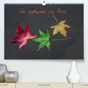 Un automne au Bois (Premium, hochwertiger DIN A2 Wandkalender 2023, Kunstdruck in Hochglanz)