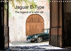 Jaguar E-Type (Wall Calendar 2023 DIN A4 Landscape)